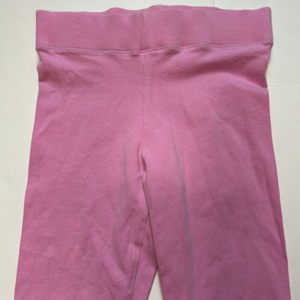 Mini Boden Girls Solid Pink Cropped Capri Leggings Size 5-6Y - Picture 2 of 4